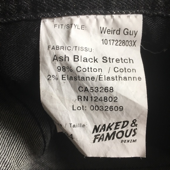 COPY - Naked and Famous Denim “Weird Guy” Jeans - Picture 6 of 13